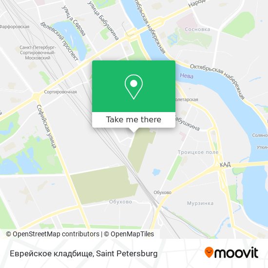 Еврейское кладбище map