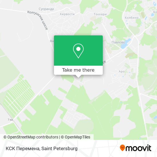 КСК Перемена map