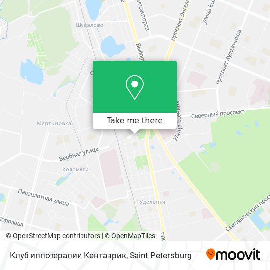 Клуб иппотерапии  Кентаврик map