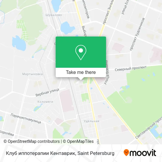 Клуб иппотерапии  Кентаврик map