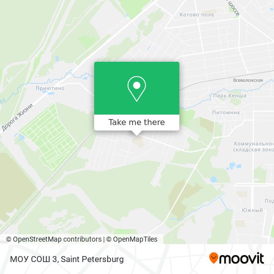 МОУ СОШ 3 map