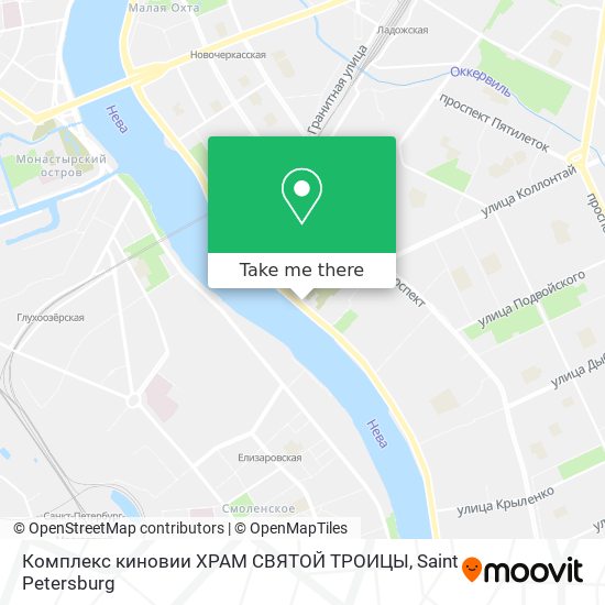 Комплекс киновии ХРАМ СВЯТОЙ ТРОИЦЫ map