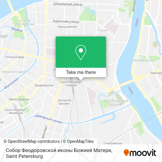 Собор Феодоровской иконы Божией Матери map
