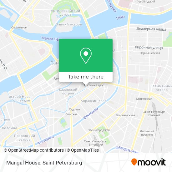 Mangal House map