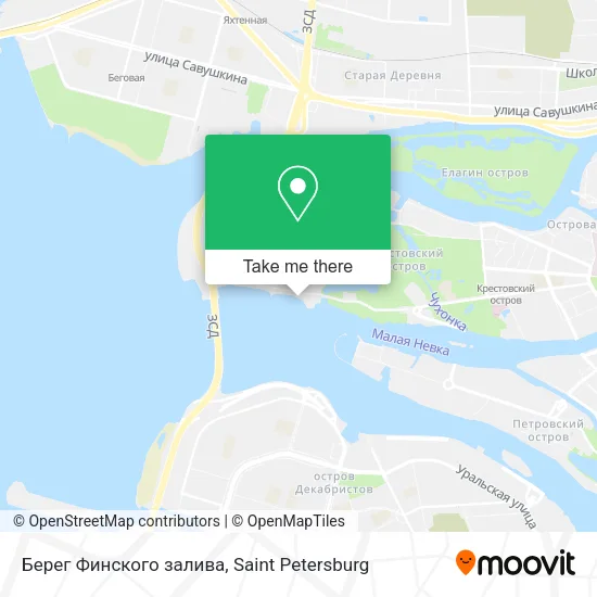 Берег Финского залива map
