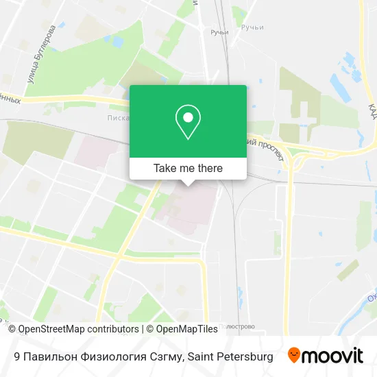 9 Павильон Физиология Сзгму map