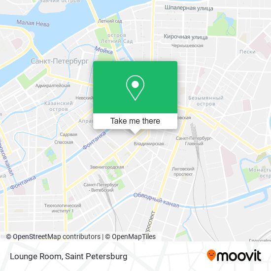 Lounge Room map
