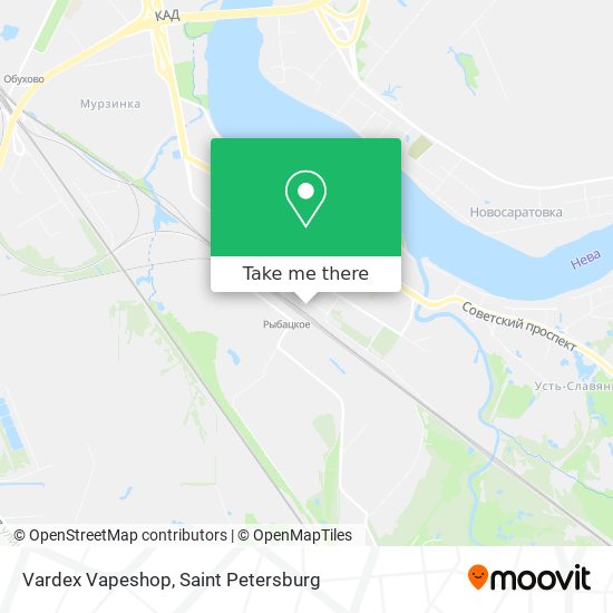 Vardex Vapeshop map