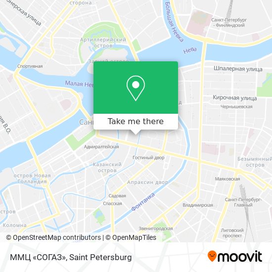 ММЦ «СОГАЗ» map