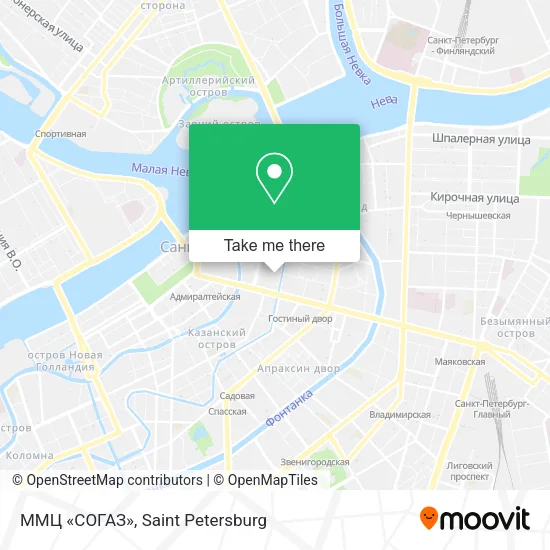 ММЦ «СОГАЗ» map