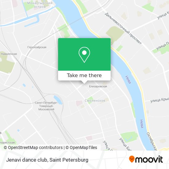 Jenavi dance club map