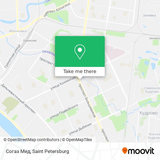 Согаз Мед map