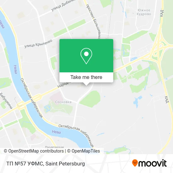 ТП №57 УФМС map