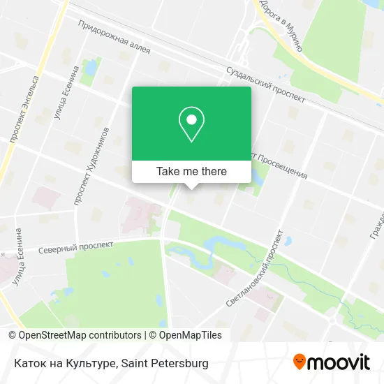 Каток на Культуре map