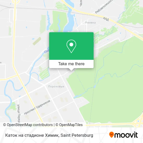 Каток на стадионе  Химик map
