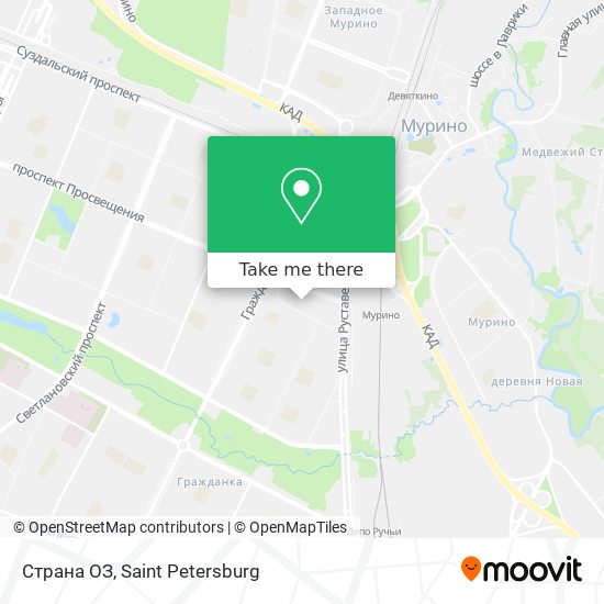 Страна ОЗ map