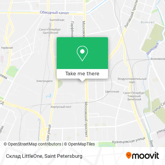 Склад LittleOne map