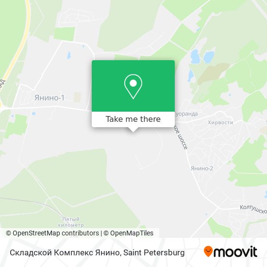 Складской Комплекс  Янино map
