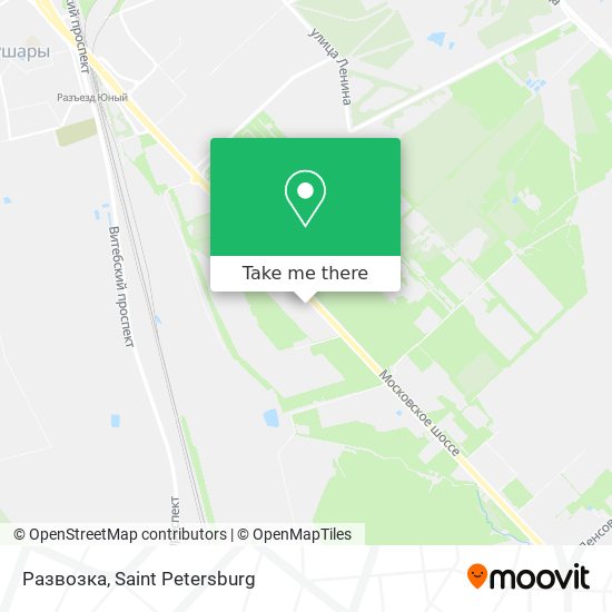 Развозка map