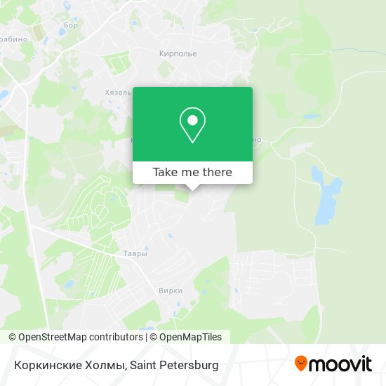 Коркинские Холмы map