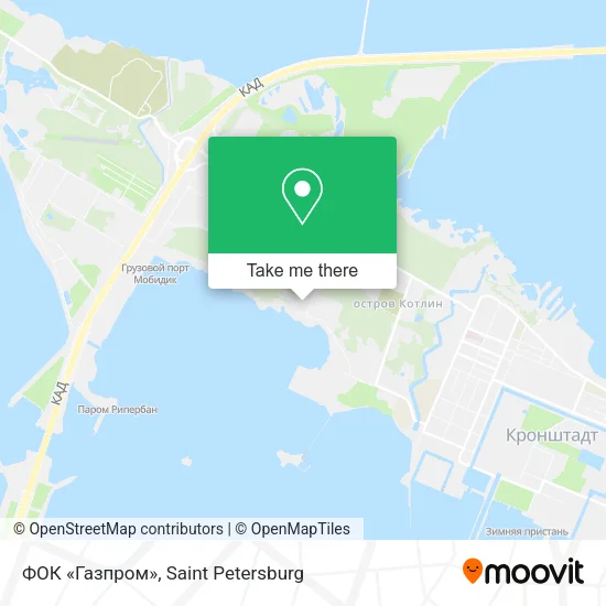 ФОК «Газпром» map