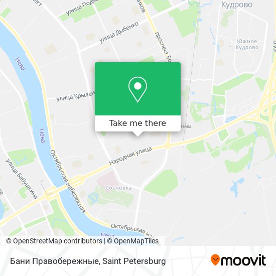 Бани Правобережные map