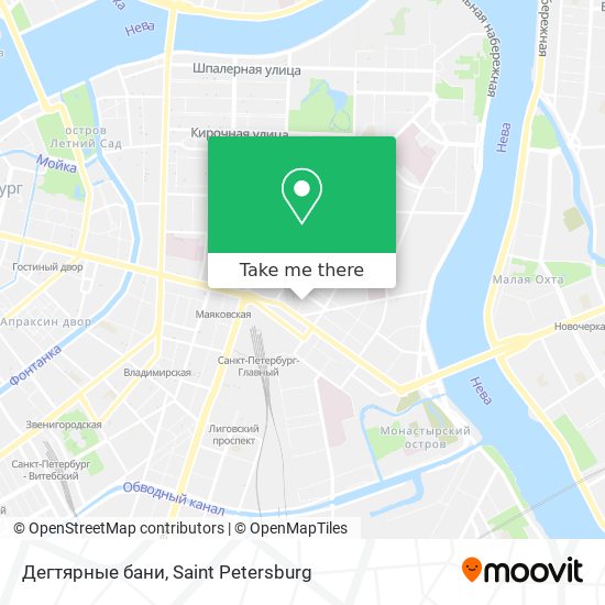 Дегтярные бани map