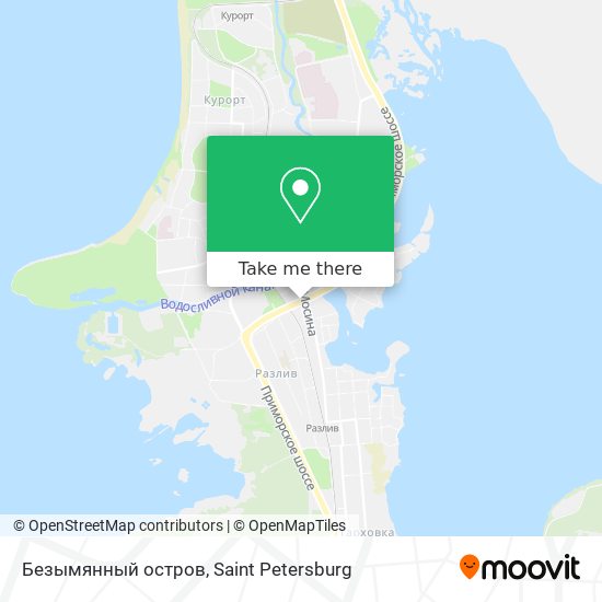 Безымянный остров map