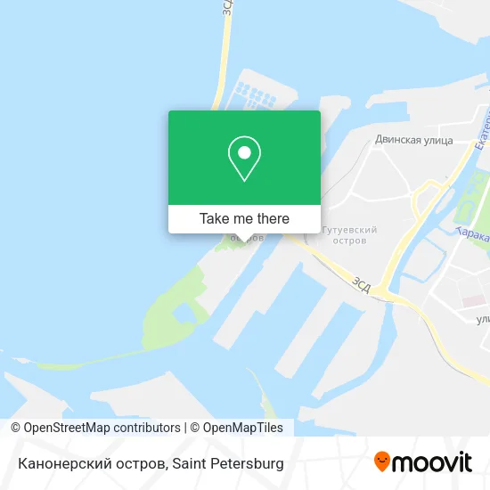 Канонерский остров map