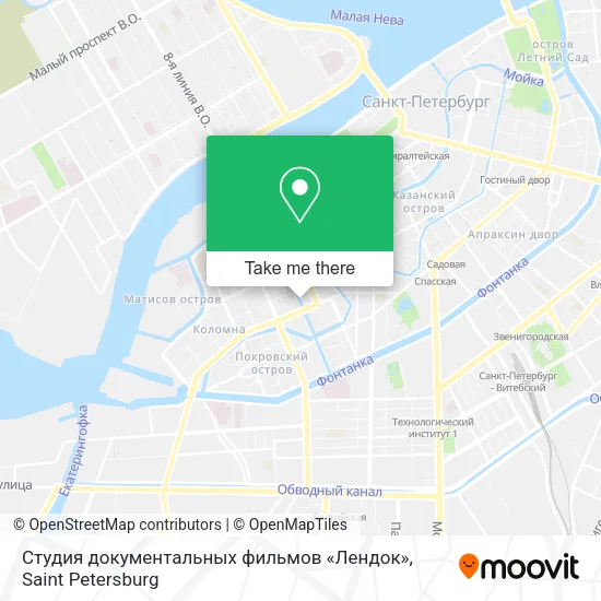 Студия документальных фильмов «Лендок» map