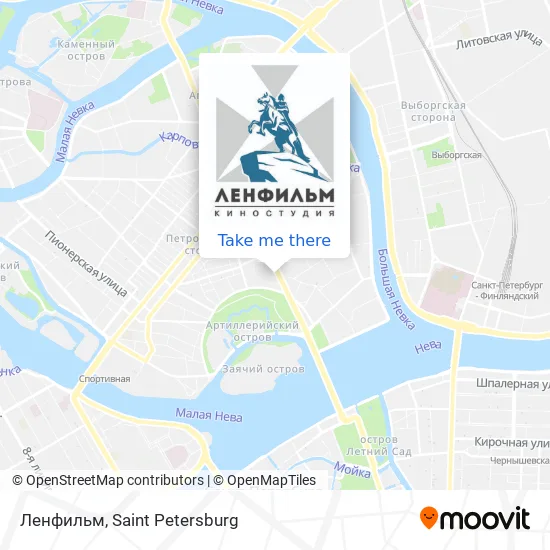 Ленфильм map