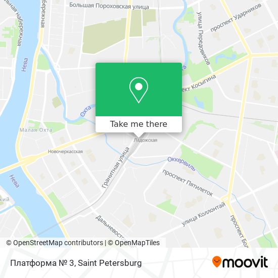 Платформа № 3 map