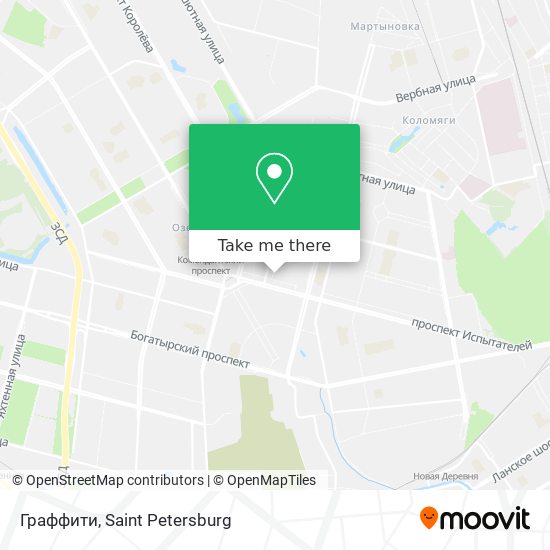 Граффити map