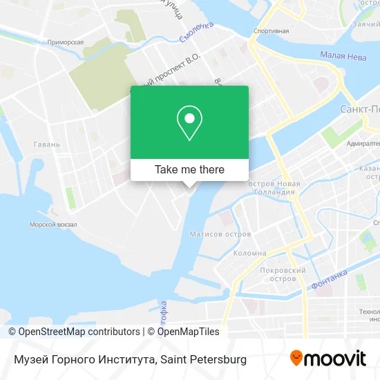 Музей Горного Института map