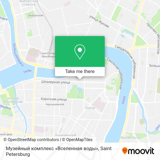 Музейный комплекс «Вселенная воды» map
