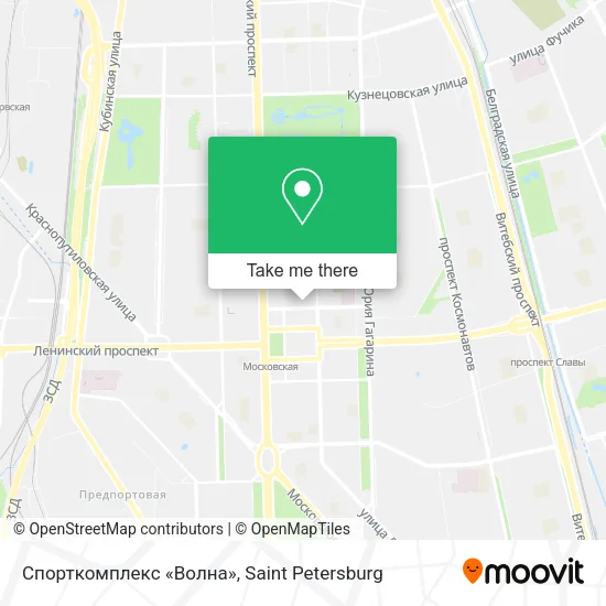 Спорткомплекс «Волна» map