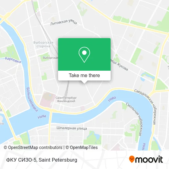 ФКУ СИЗО-5 map