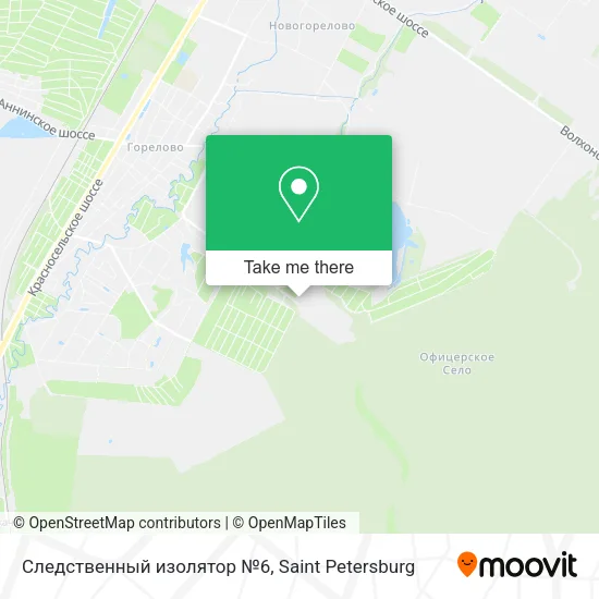 Следственный изолятор №6 map
