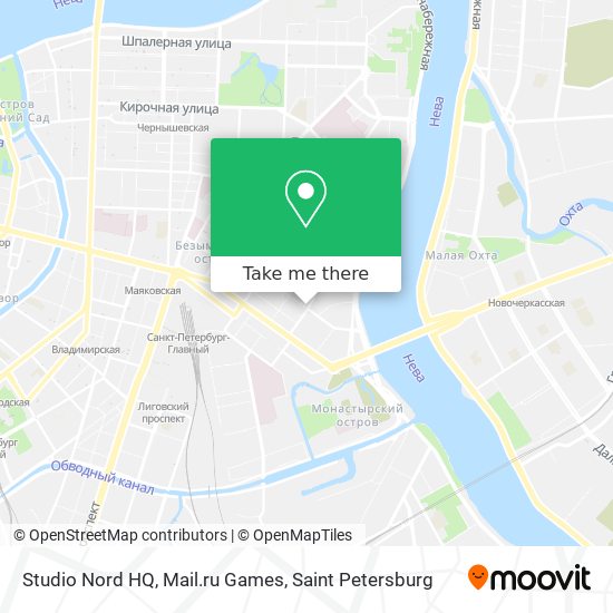 Studio Nord HQ, Mail.ru Games map