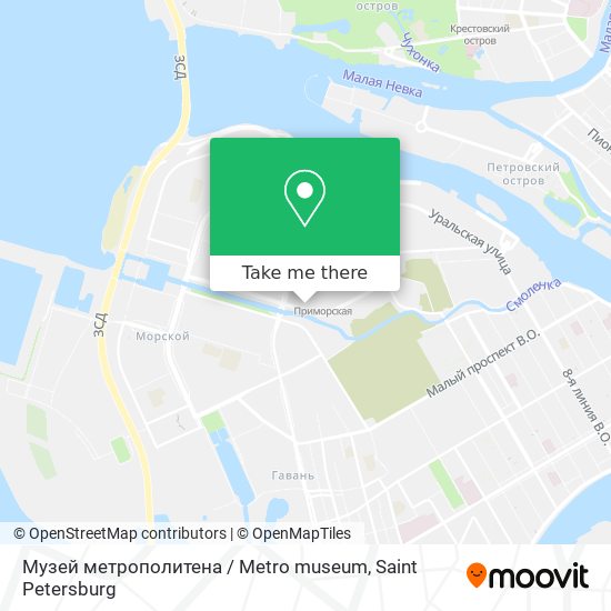 Музей метрополитена / Metro museum map