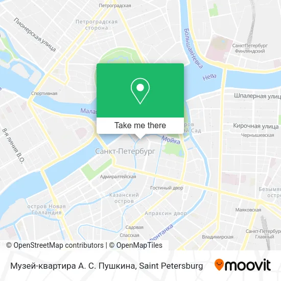 Музей-квартира А. С. Пушкина map