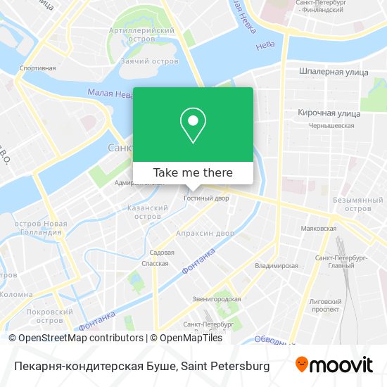 Пекарня-кондитерская Буше map
