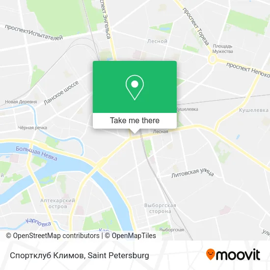 Спортклуб  Климов map