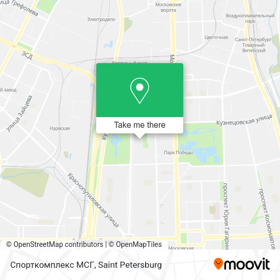 Спорткомплекс МСГ map