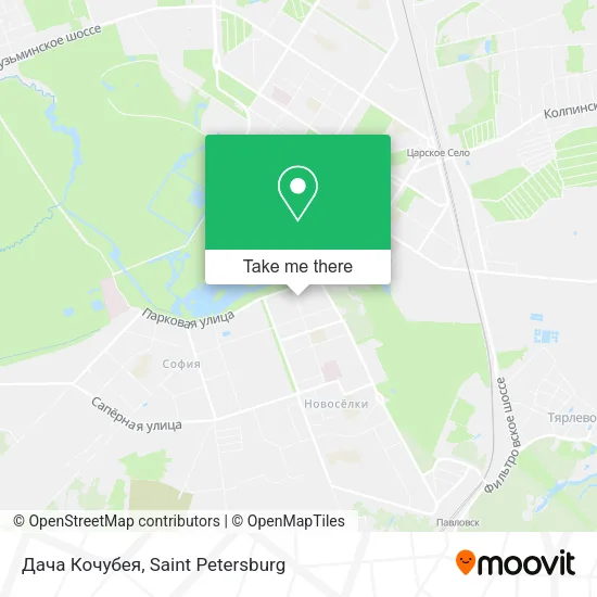 Дача Кочубея map