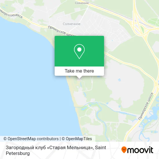 Загородный клуб «Старая Мельница» map