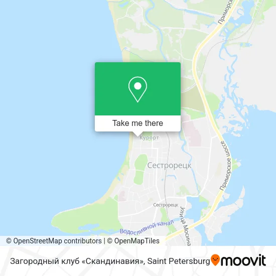 Загородный клуб «Скандинавия» map