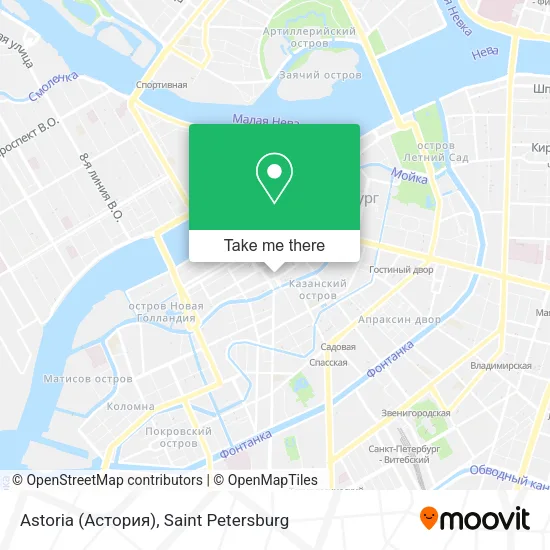 Astoria (Астория) map