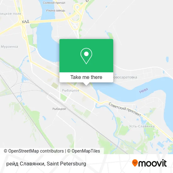 рейд Славянки map