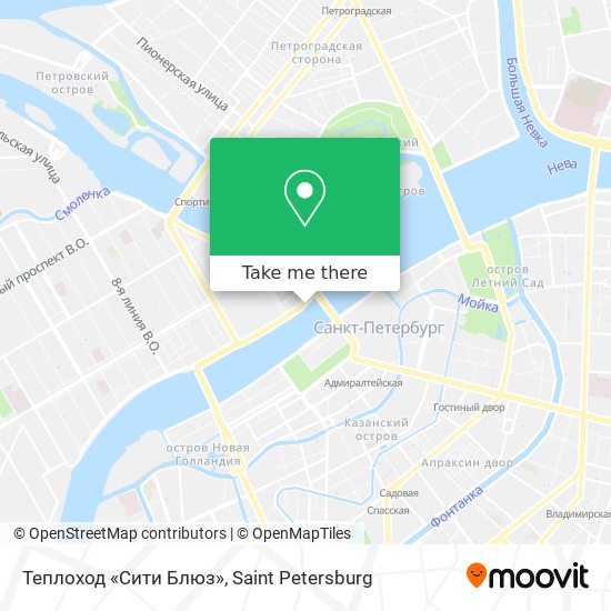 Теплоход «Сити Блюз» map